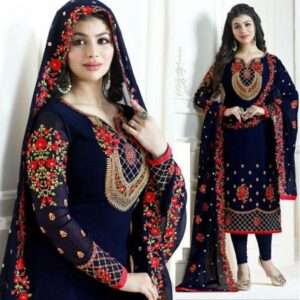 Black Georgette Salwar Kameez